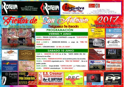 Fiestas de San Antonio en Helguera de Reocín 2017