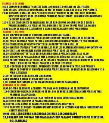 Fiestas de San Juan en Helguera 2017