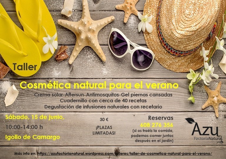 COSMÉTICA NATURAL PARA EL VERANO 2019