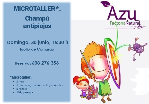 MICROTALLER: Champú antipiojos