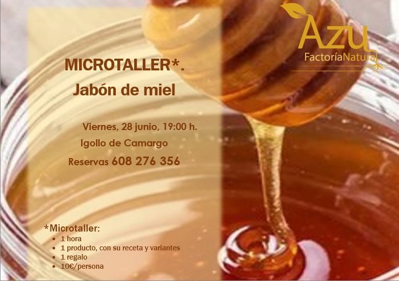 MICROTALLER: Jabón de miel