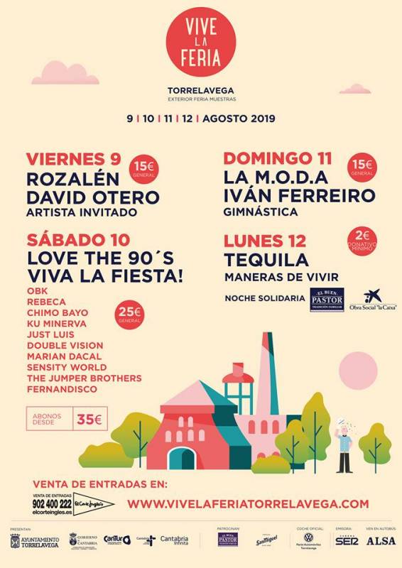 Conciertos Vive la Feria 2019