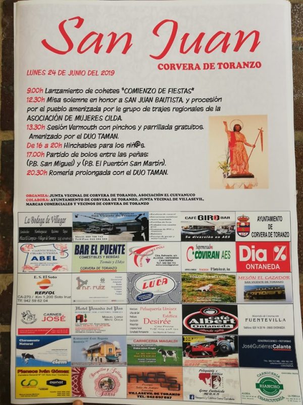Fiestas de San Juan en Corvera de Toranzo 2019