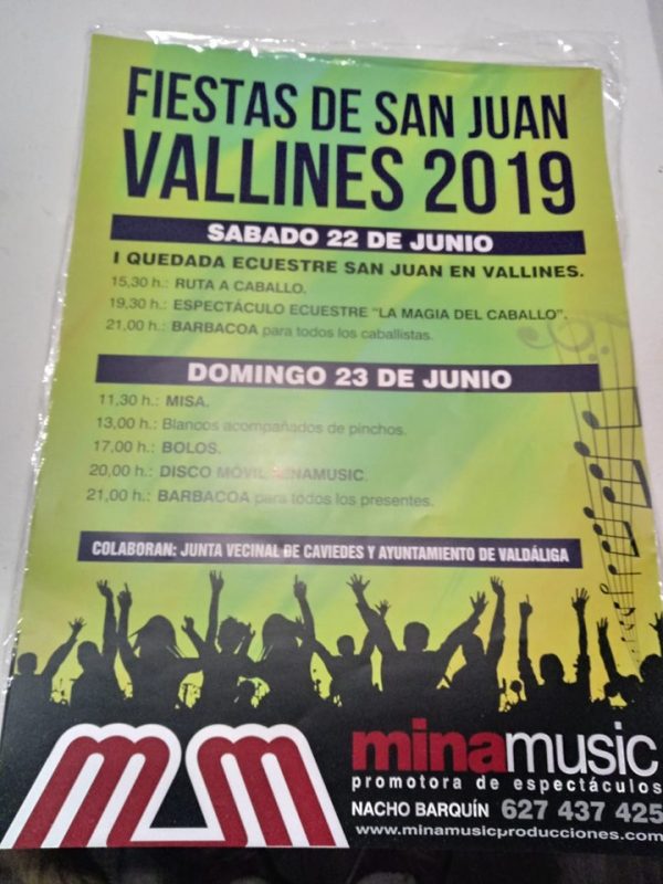 Fiestas de San Juan en Vallines 2019