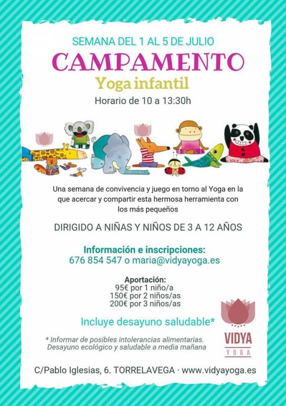 Campamento de Yoga Infantil