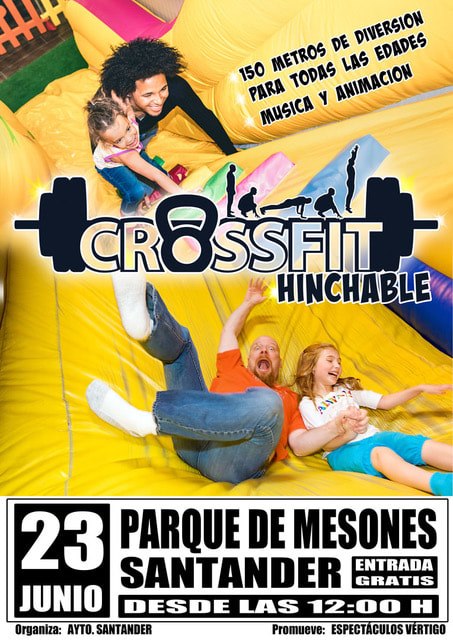 Crossfit Hinchable – Parque de Mesones – Santander