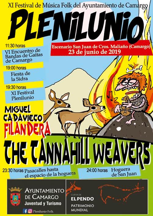 Festival Plenilunio Folk 2019 en Camargo