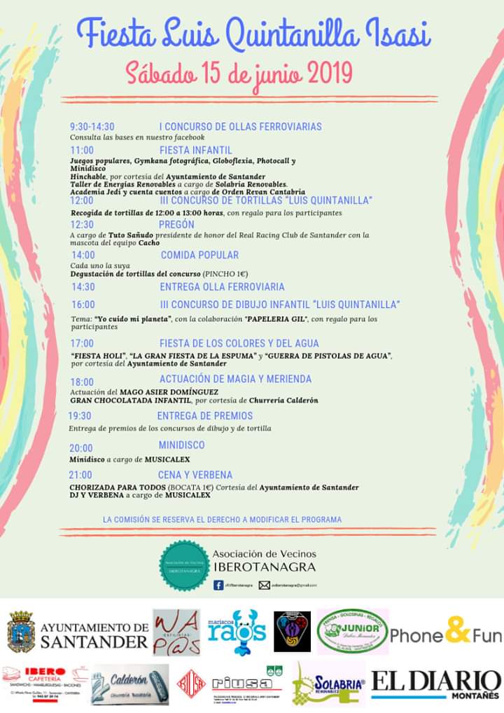 Fiesta Luis Quintanilla Isasi 2019