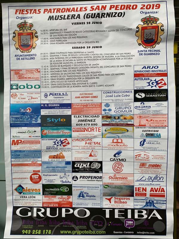 Fiestas de San Pedro en Muslera 2019