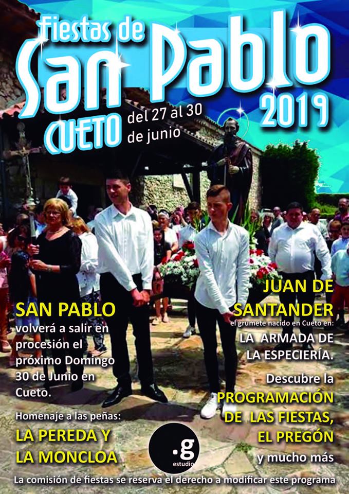 Fiestas de San Pablo Cueto 2019 – Santander
