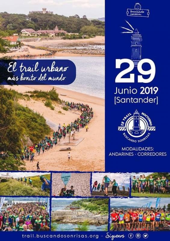 IV Trail nocturno buscando sonrisas en Santander