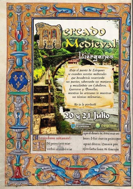 Mercado medieval en Liérganes 2019