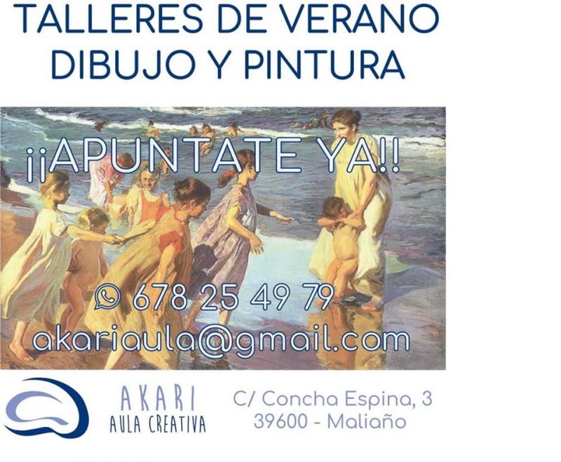 Talleres dibujo y pintura en Maliaño