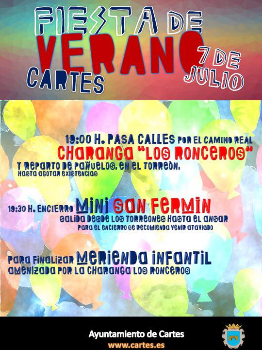 Fiesta de Verano en Cartes 2019