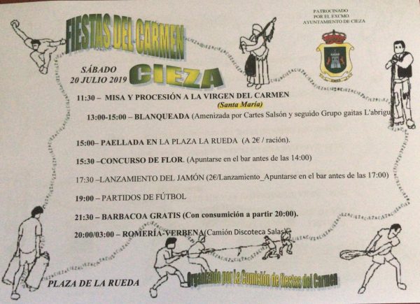 Fiestas del Carmen en Cieza 2019