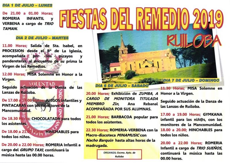 Fiestas del Remedio en Ruiloba 2019