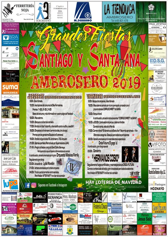 Fiestas de Ambrosero 2019