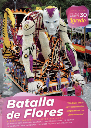 Batalla de flores en Laredo 2019