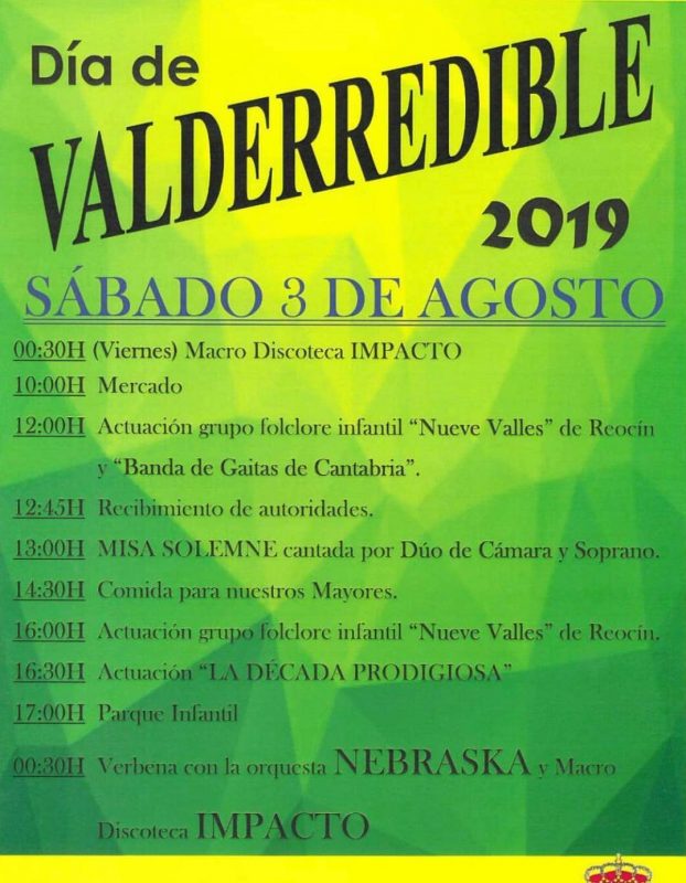 Día de Valderredible 2019
