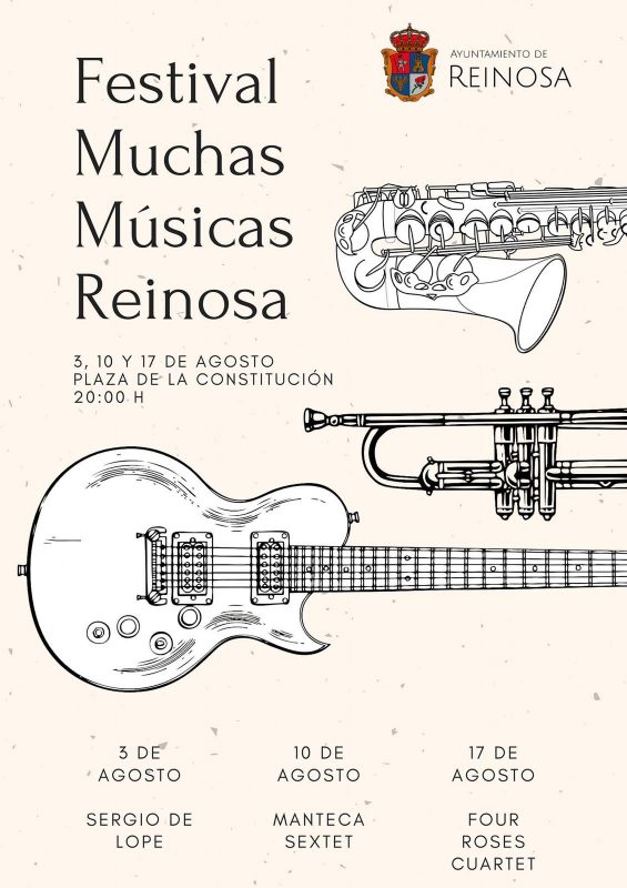 Festival muchas músicas en Reinosa
