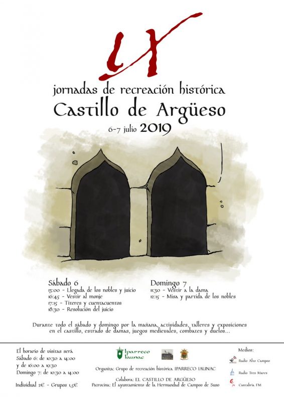 Jornadas de Recreación Histórica en el Castillo de Argüeso