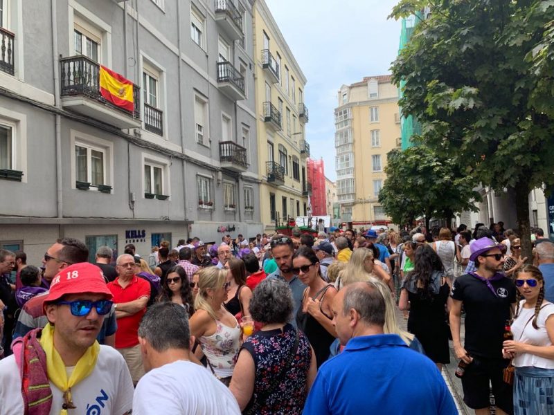 Ollas ferroviarias en la Semana Grande de Santander