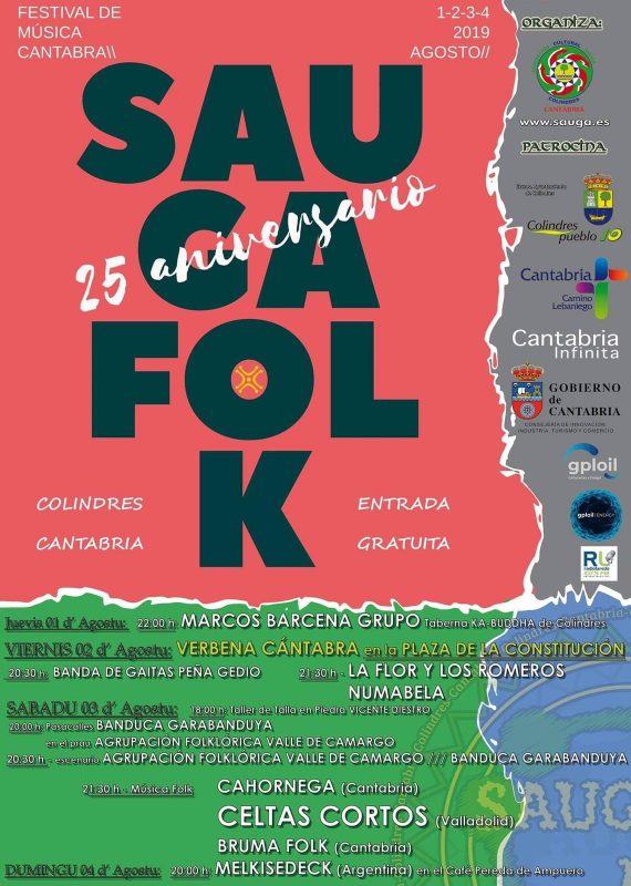 Sauga Folk 2019 en Colindres
