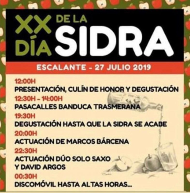 XX día de la sidra en Escalante