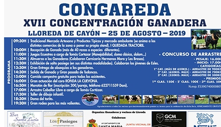 Concentración ganadera en Argomilla de Cayón