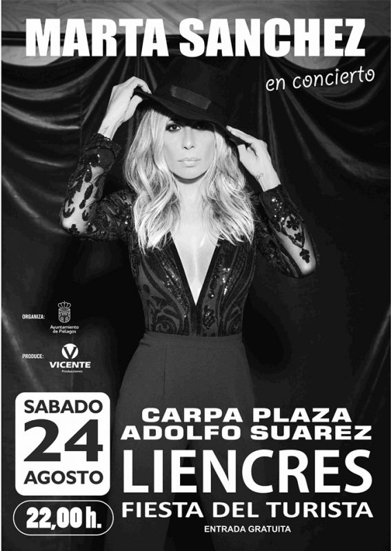 Concierto de Marta Sanchez en Liencres 2019