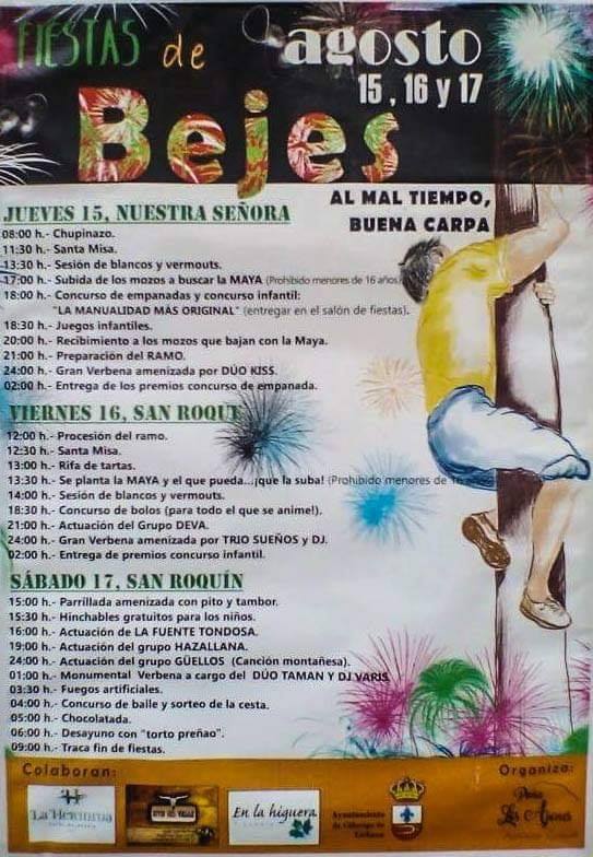 Fiestas de Bejes 2019