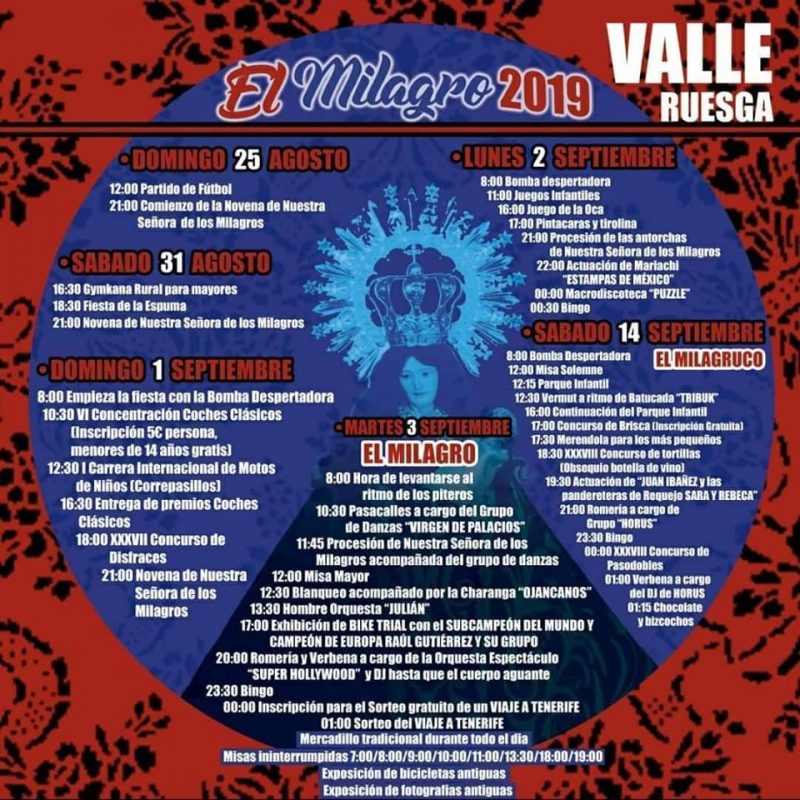 Fiestas de El Milagro en Ruesga 2019