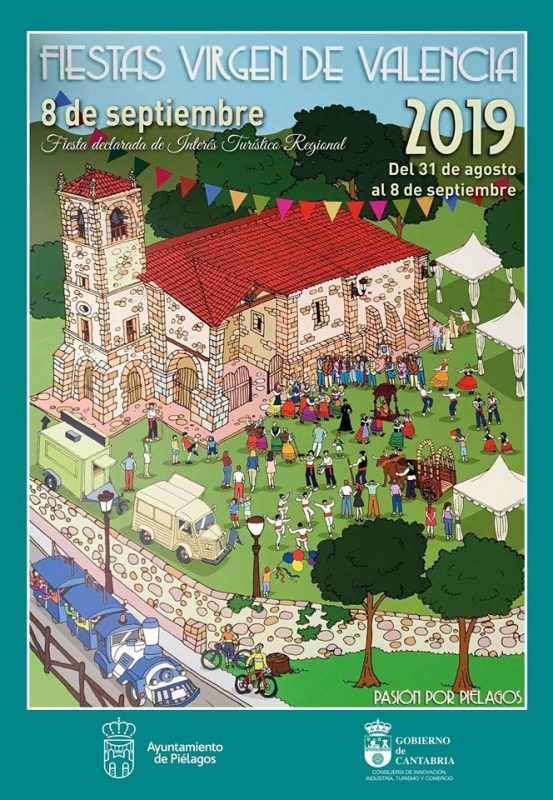 Fiestas de La Virgen de Valencia en Renedo 2019