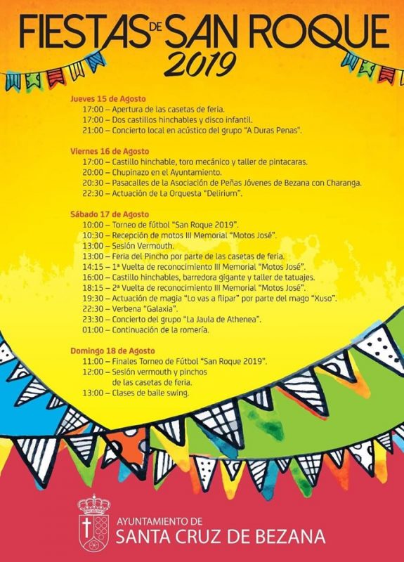 Fiestas de San Roque en Bezana 2019