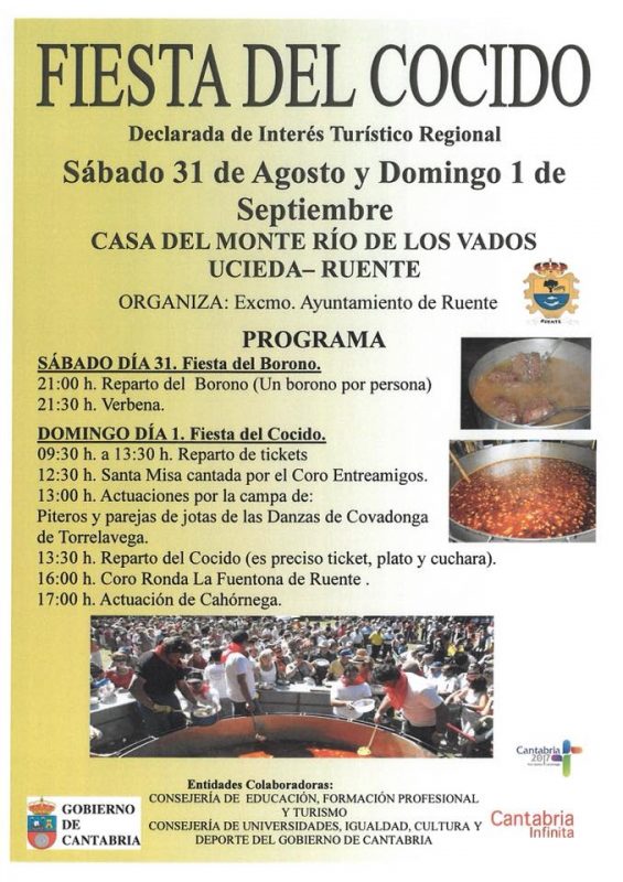 Fiestas del Cocido en Ucieda 2019