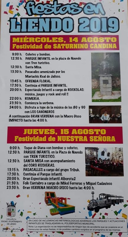 Fiestas en Liendo 2019
