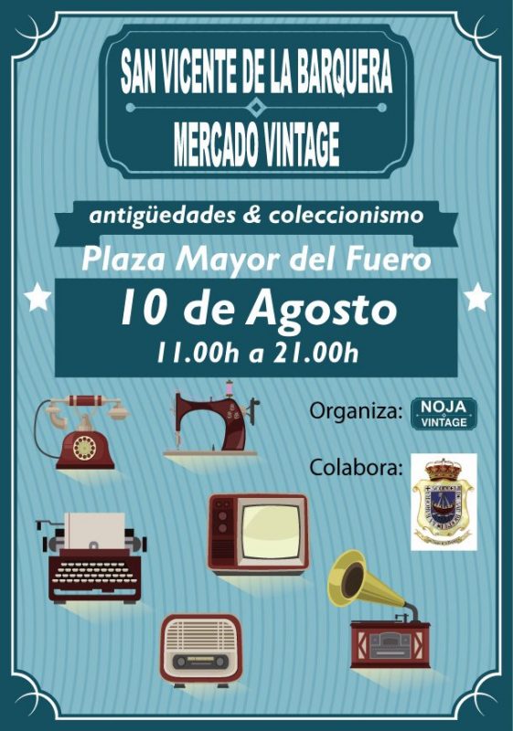 Mercado Vintage en San Vicente de la Barquera