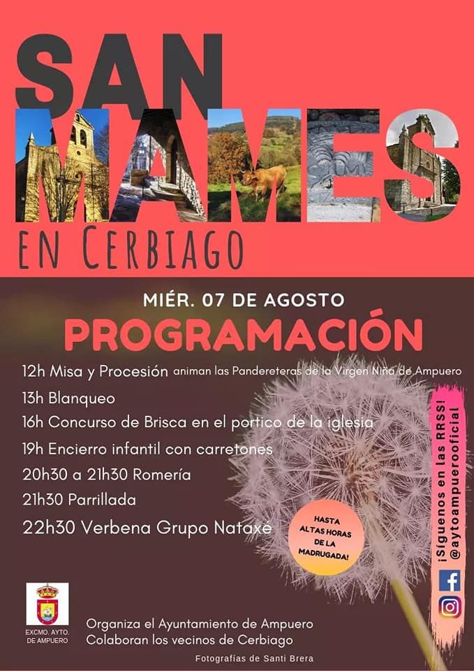 Fiestas de San Mamés 2019 en Cerbiago
