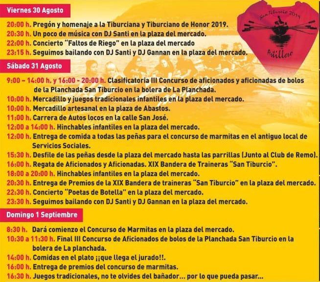 FIESTAS DE SAN TIBURCIO EN ASTILLERO 2019