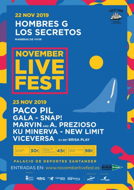 November Live Fest Santander 2019