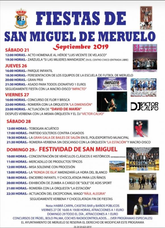Fiestas de san miguel de meruelo 2019