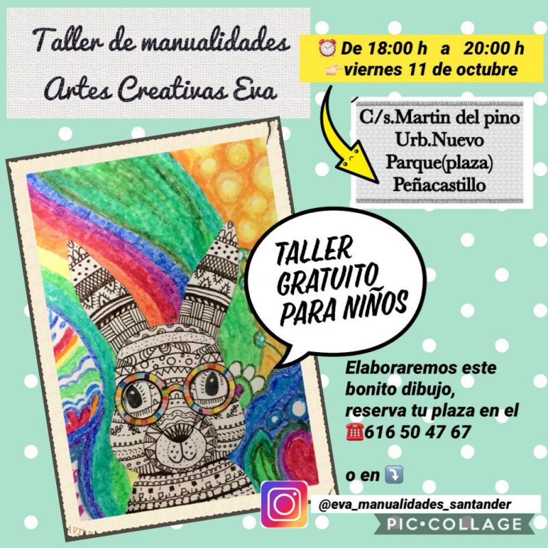 Taller infantil gratuito