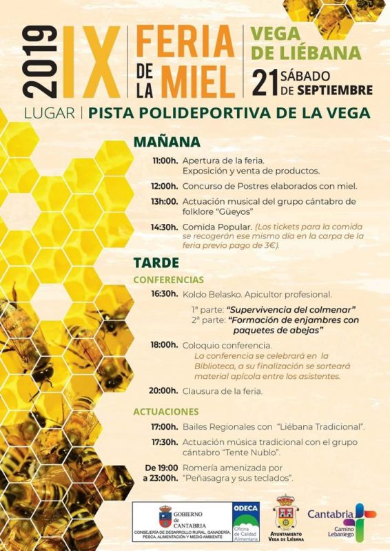 IX Feria de la miel en Liébana