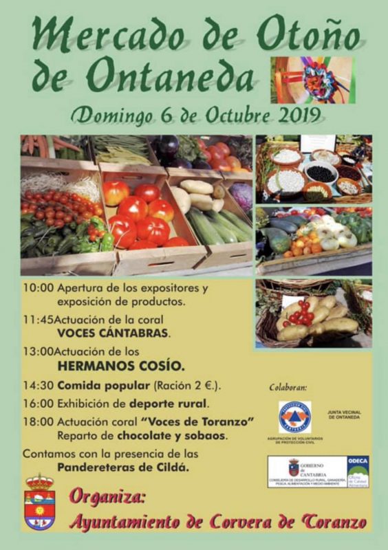 Mercado de otoño en Ontaneda