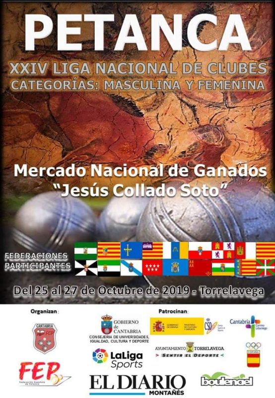 Campeonato liga Nacional de clubes de petanca