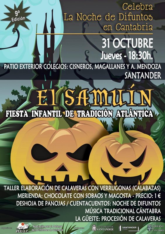 El Samuin en los coles del centro Santander