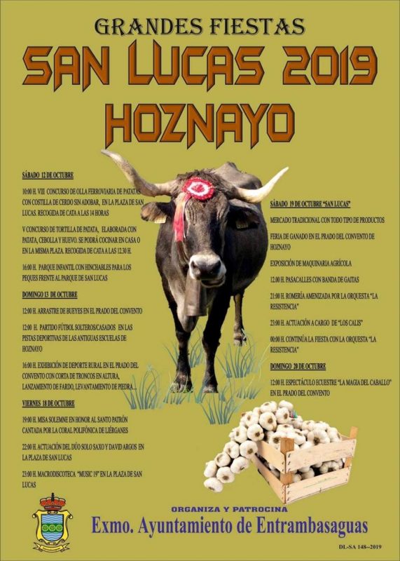 Fiestas de San Lucas 2019 en Hoznayo