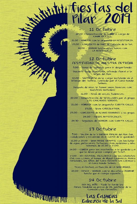 Fiestas del Pilar 2019 en Cabezón de la Sal