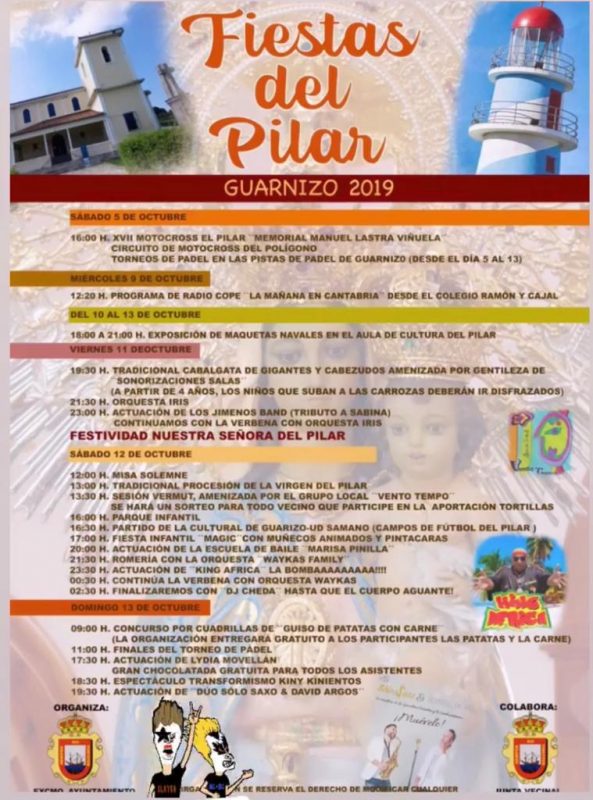Fiestas del Pilar 2019 en Guarnizo