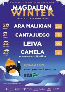 Magdalena Winter en el Palacio de los Deportes de Santander